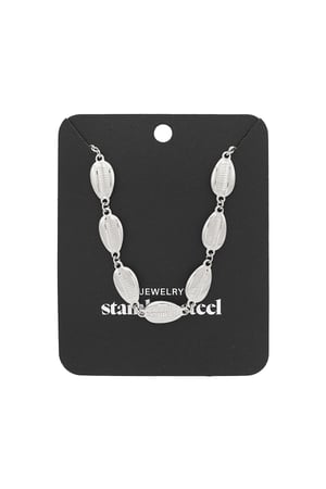 Shell overdose necklace - Silver color h5 Picture3