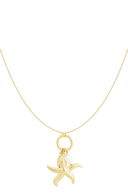 Star of the sea necklace - Gold color 2