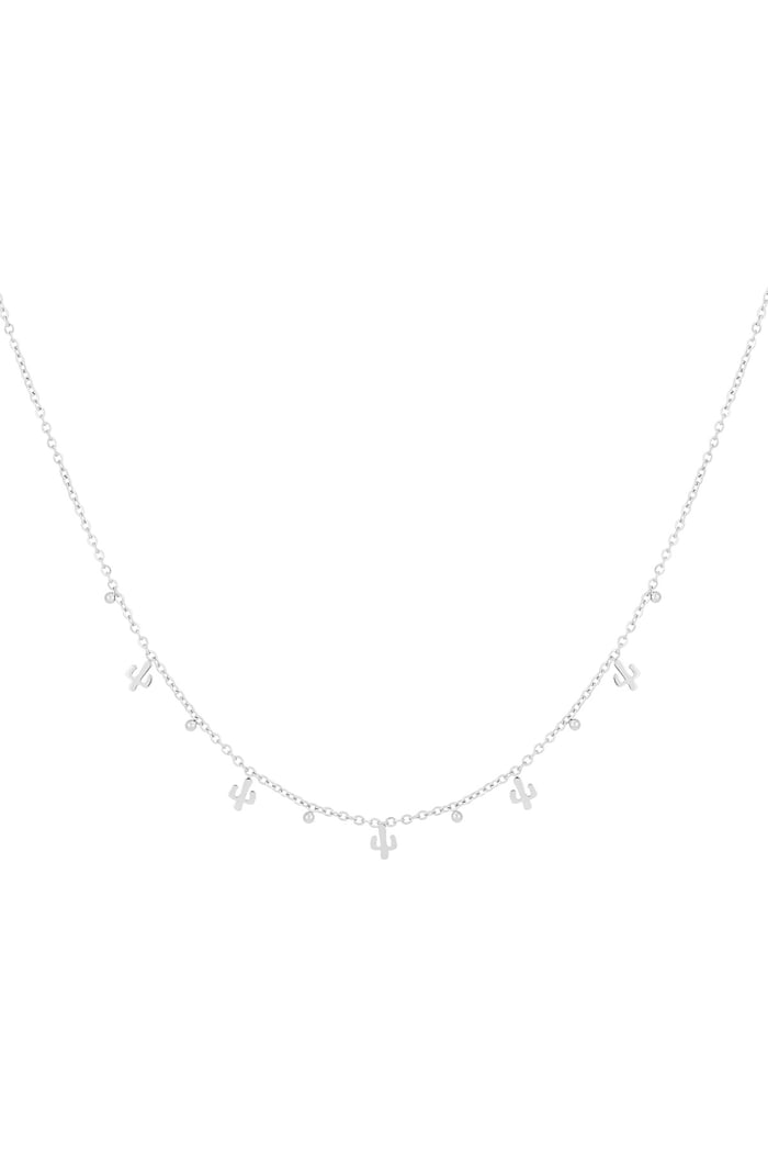 Desert necklace - Silver color 