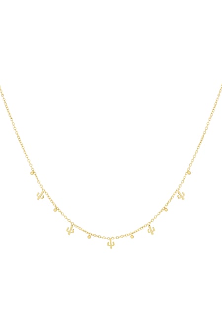 Desert necklace - Gold color 2