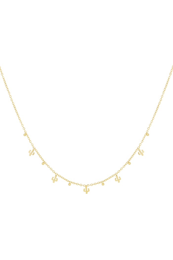 Desert necklace - Gold color 