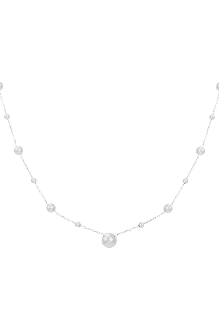 Basic party necklace - Silver color 