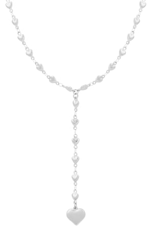 Necklace sea of love - Silver color h5 