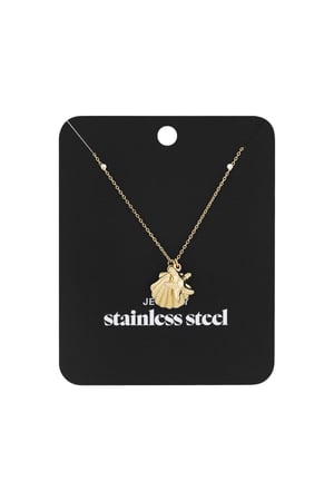 Beach glow necklace - Gold color h5 Picture3