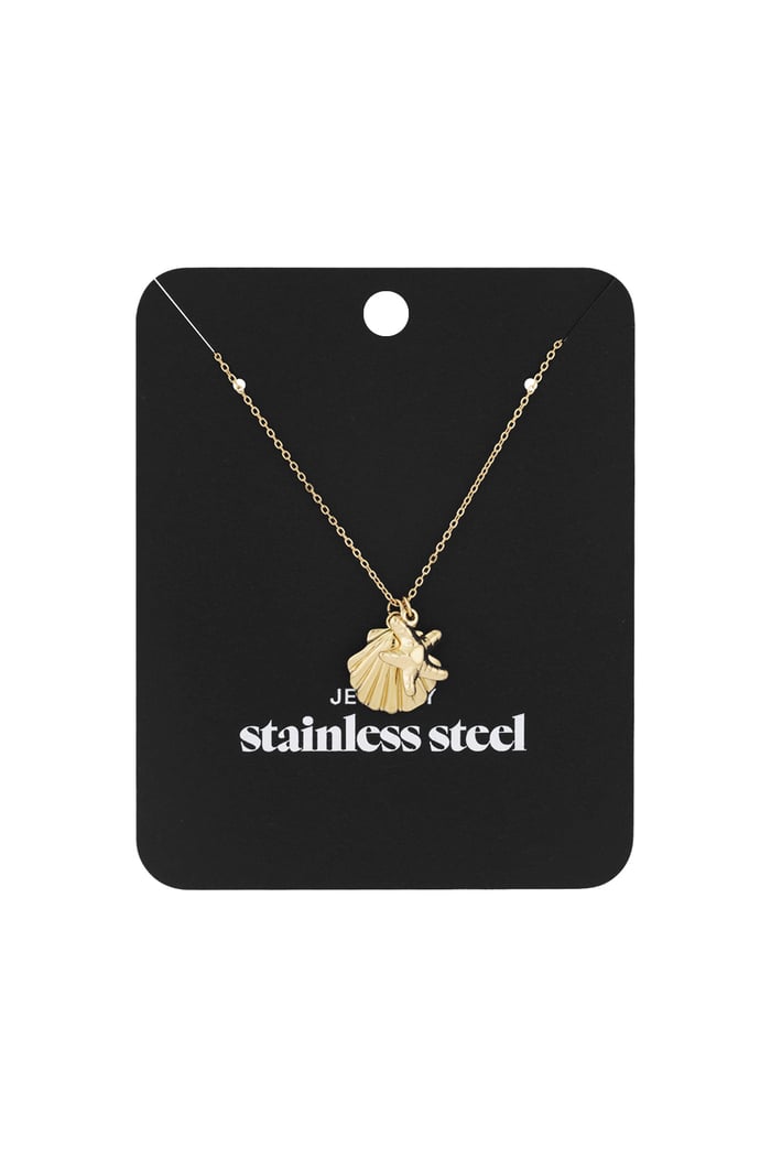 Beach glow necklace - Gold color Picture3