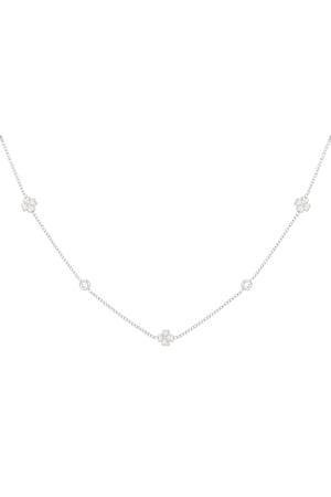 Gleaming luck necklace - Silver color h5 