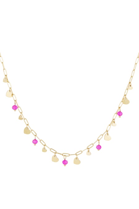 Full of love Necklace - Pink Gold 2