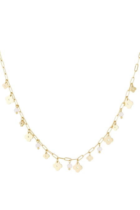 Necklace clover basic - Gold color 2