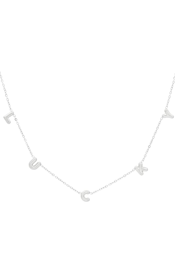 Lucky necklace - Silver color 