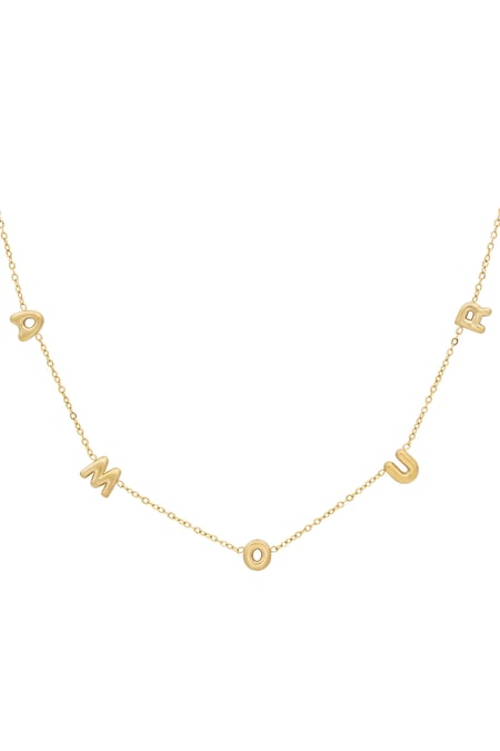 Collar Amour - Color dorado 2