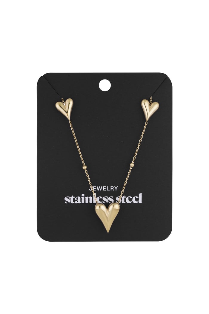 All the Love For You necklace - gold color Picture3