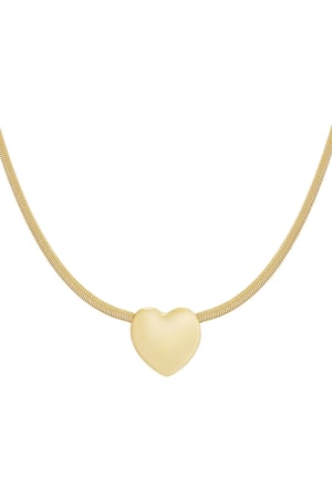 Collar de amor - Color dorado h5 