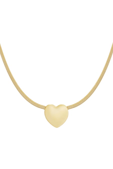 Love affair necklace - Gold color 2