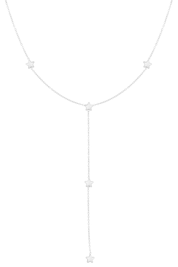 Starry night ketting - Zilver kleur 