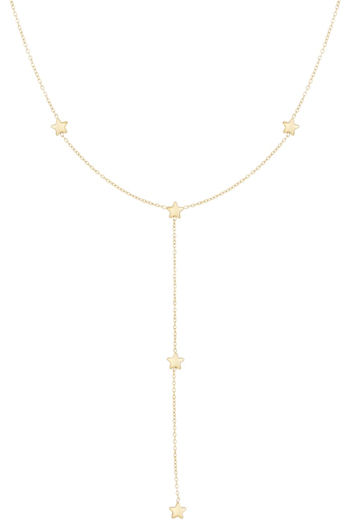 Starry night necklace - Gold color 