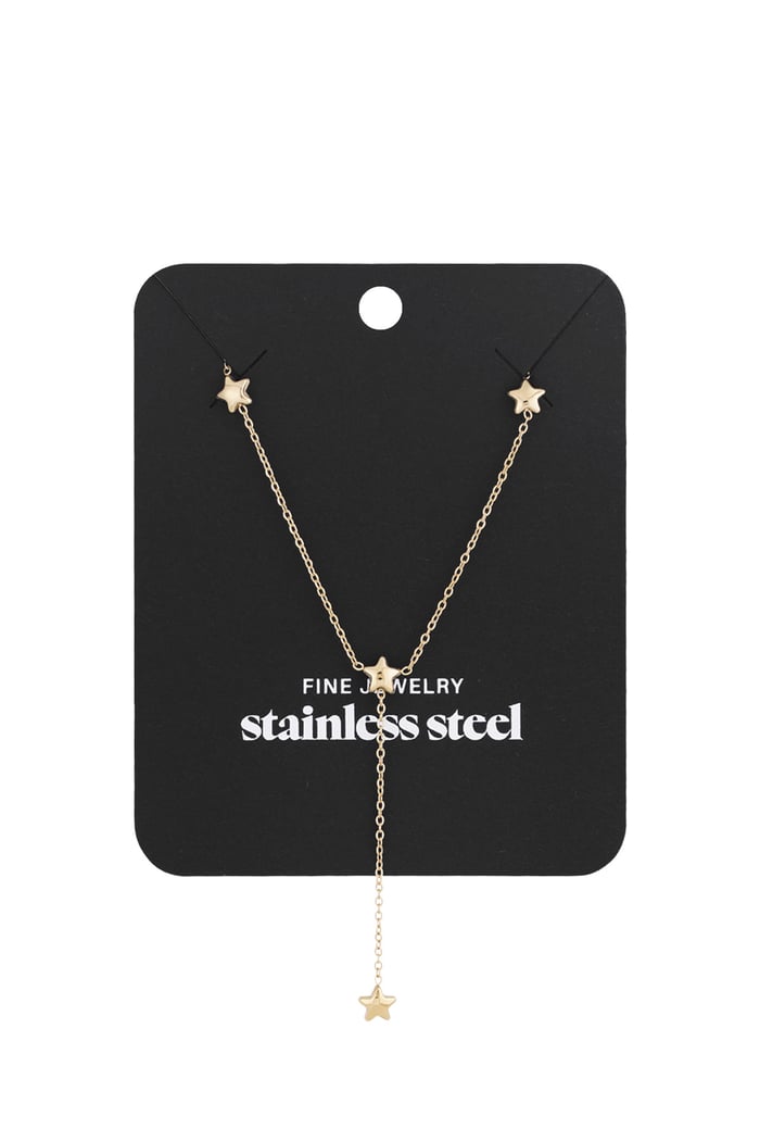 Starry night necklace - Gold color Picture3