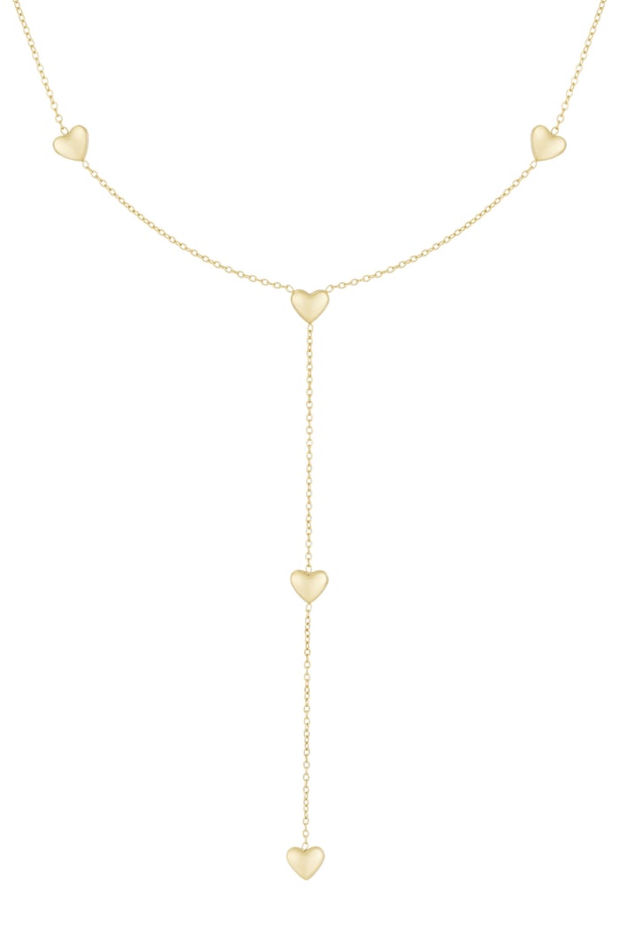 Endless love necklace - Gold color 