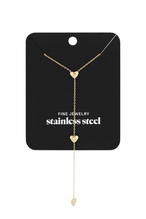 Endless love necklace - Gold color h5 Picture4