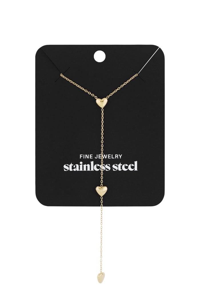 Endless love necklace - Gold color Picture4