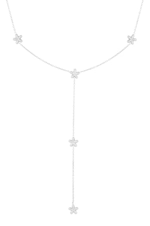 Collier Endless Bloom - Couleur argent h5 