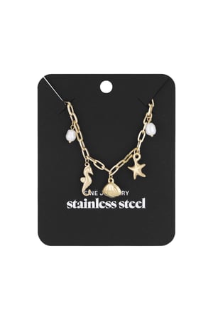 Seahorse Necklace - Gold Color h5 Picture2