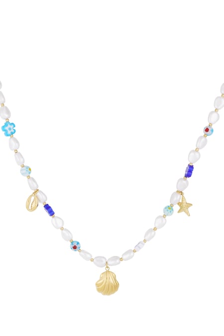 Chain extra sea life - Blue gold color 2