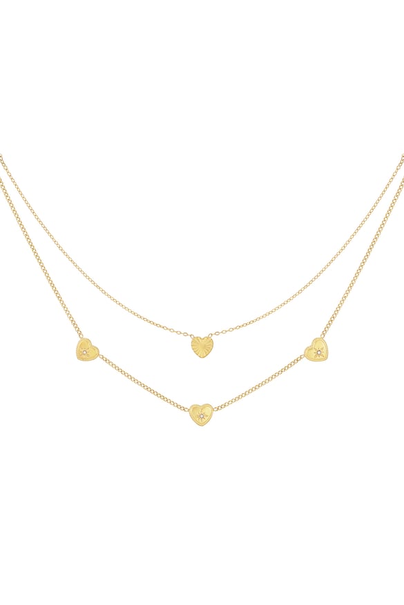All the love Necklace - Silver color 2