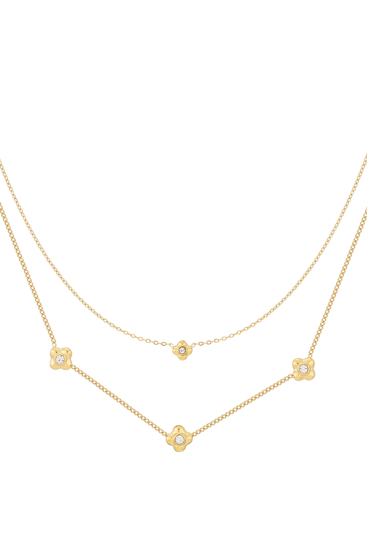 flowery necklace