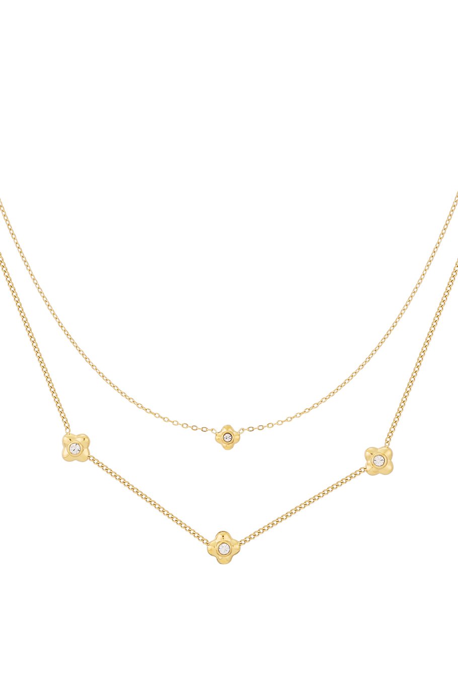 flowery necklace 