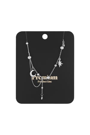 Collana trendy luna - Colore argento h5 Immagine3