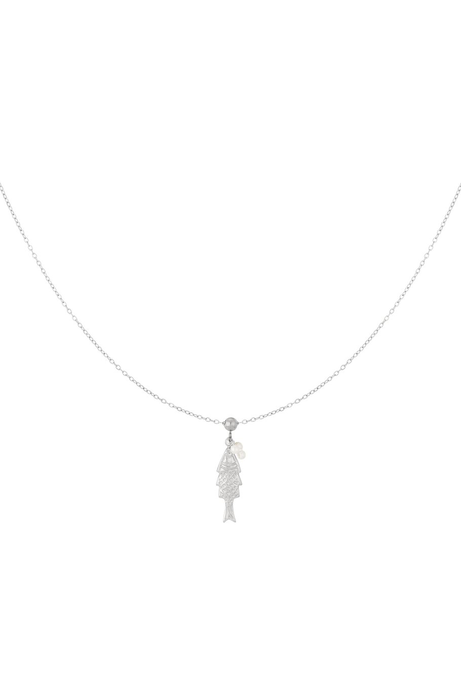Fishy Necklace - Silver Color Picture2