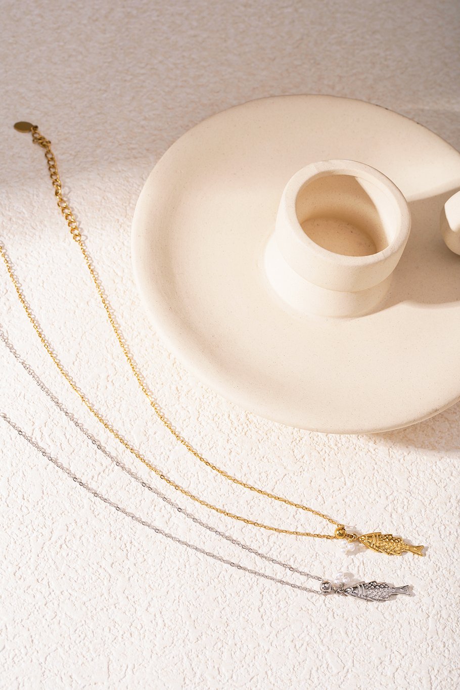 Fishy Necklace - Gold Color Picture5