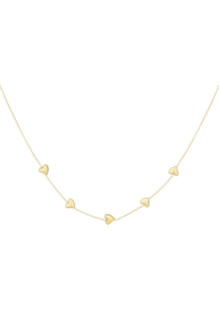 Sweet affection necklace - Gold color 