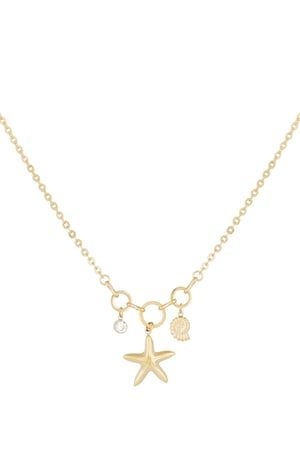 Collar Charm I Sea You - Color Dorado h5 