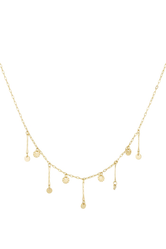 Collana Golden Glimmer - Colore oro 