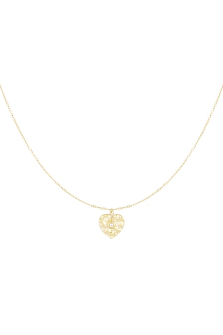 True heart necklace - Gold color