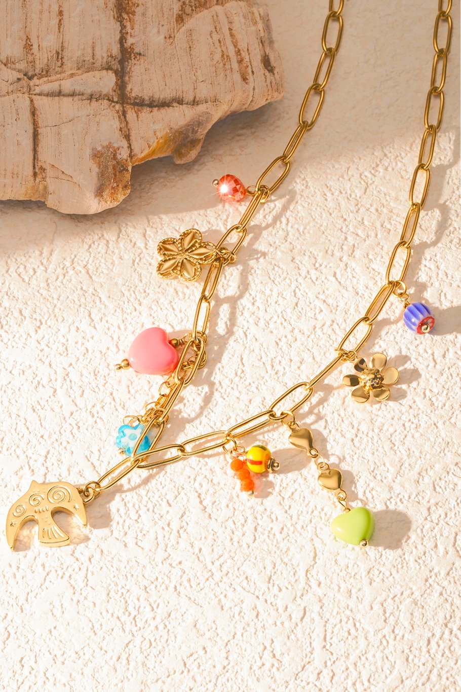 Mystic Tides Necklace - Gold color Picture6