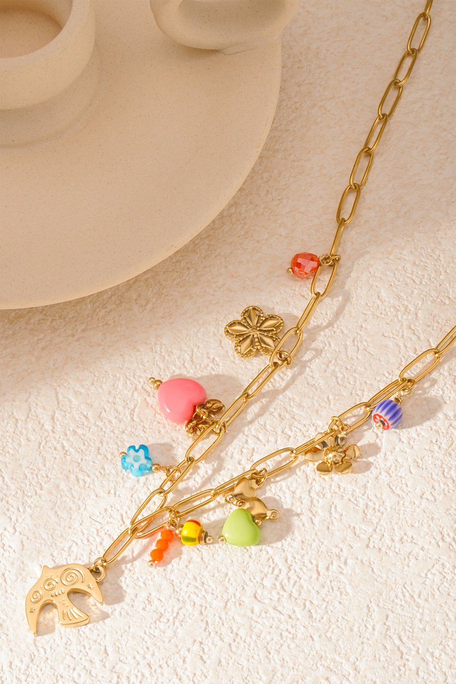 Mystic Tides Necklace - Gold color Picture4