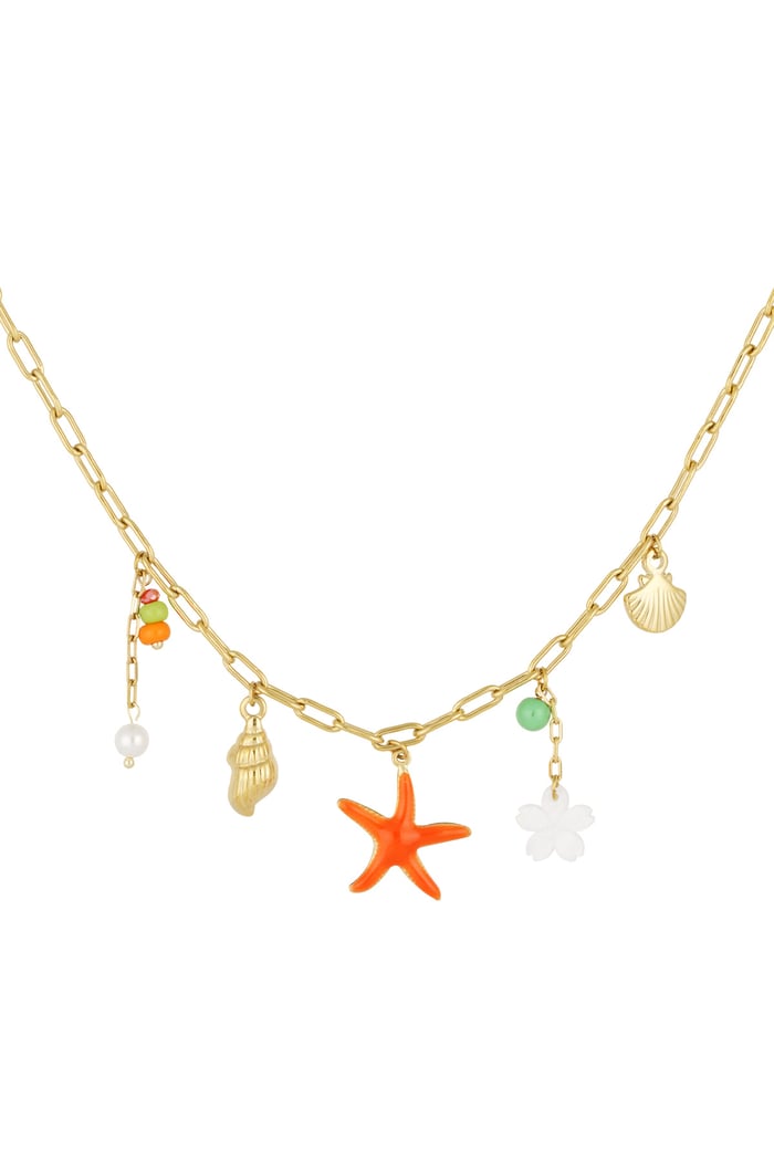 Summer Necklace - Gold color 