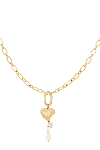 Collier Heart Glow - Couleur or h5 