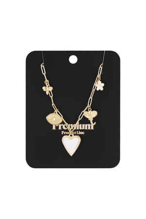 Heartstrings necklace - Gold color h5 Picture3