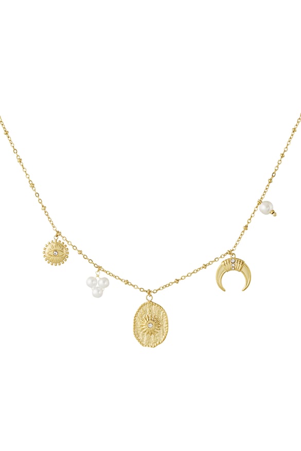 Moony Halskette - Goldfarben 2