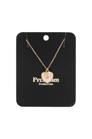 Love blossom necklace - Gold color h5 Picture3