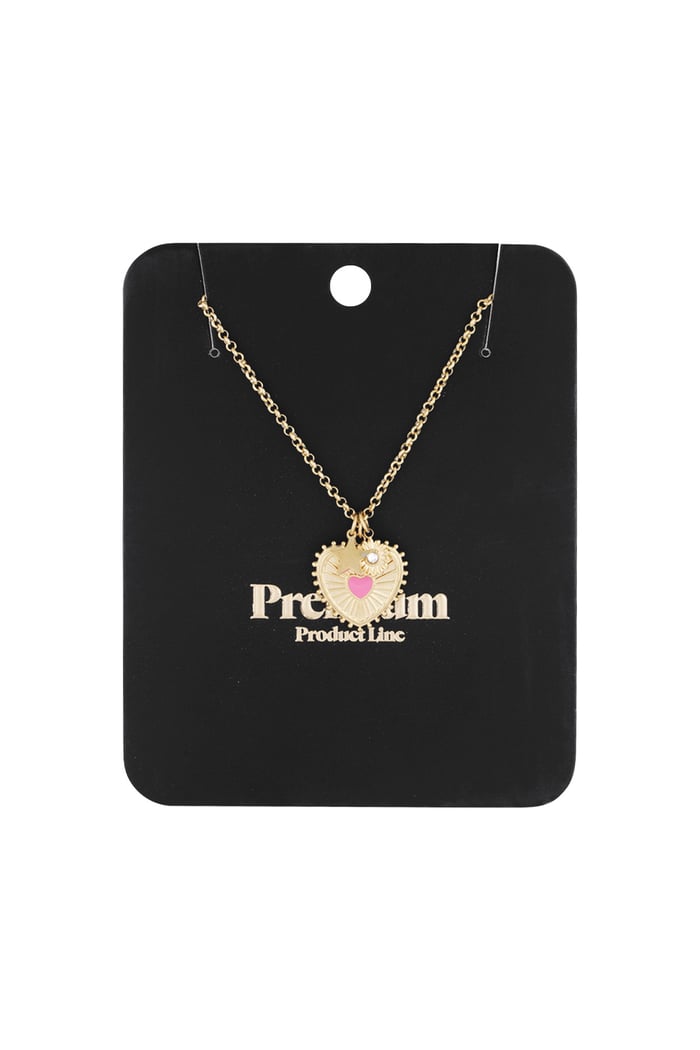 Love blossom necklace - Gold color Picture3