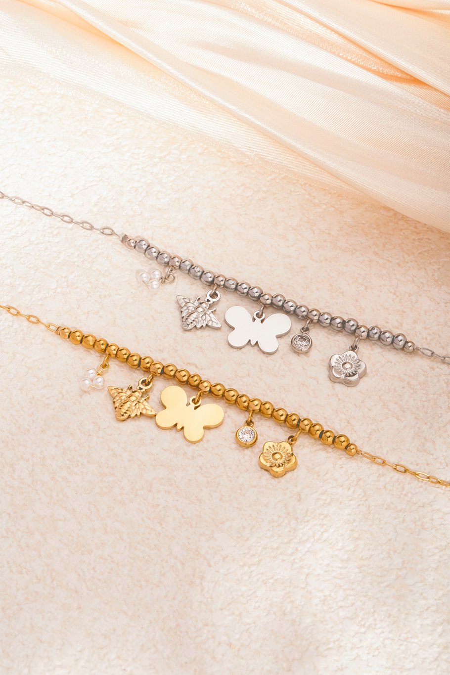 Butterfly Bliss Halskette - Goldfarben h5Bild5