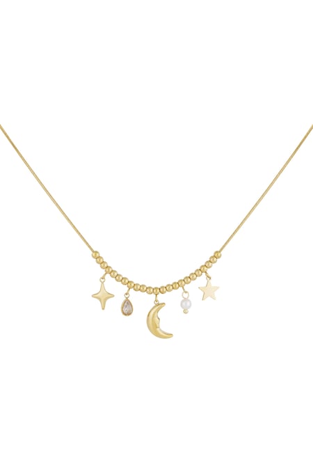 Necklace nightshine - Gold color