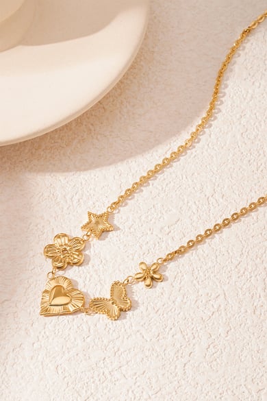 Spring Necklace - Gold Color h5 Picture3