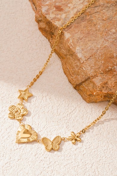 Spring Necklace - Gold Color h5 Picture5