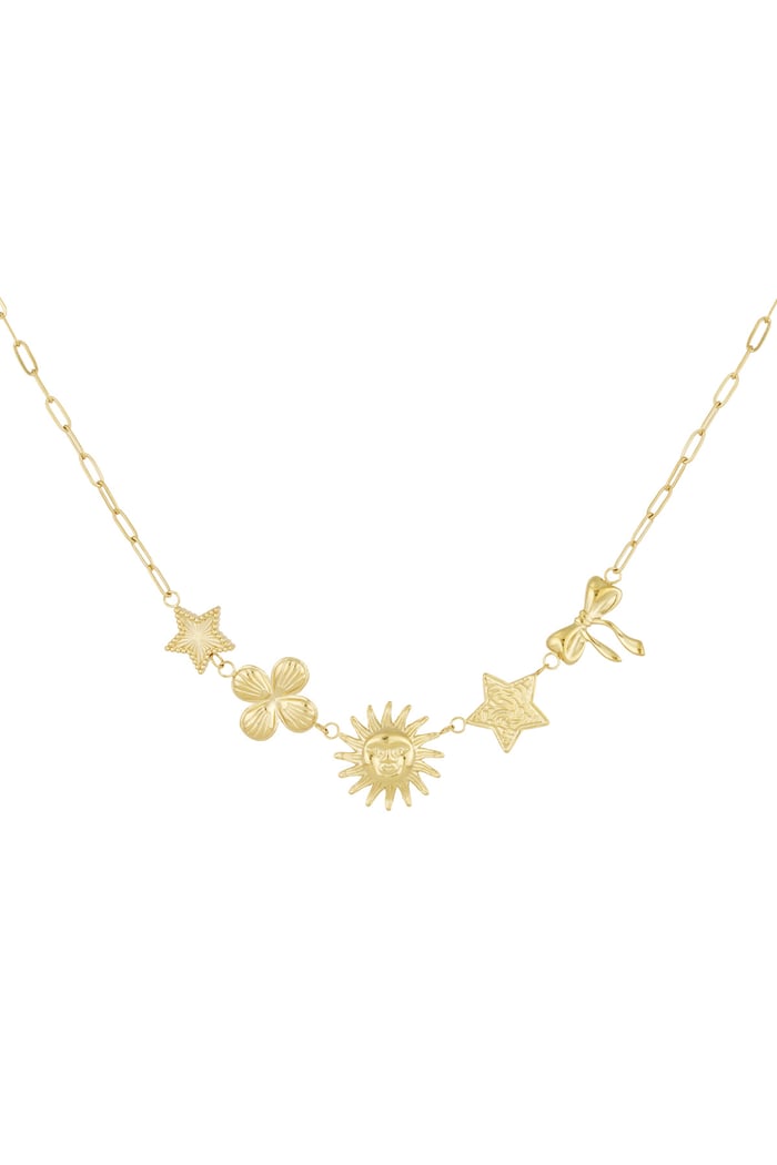 Golden Dream Necklace - Gold color 