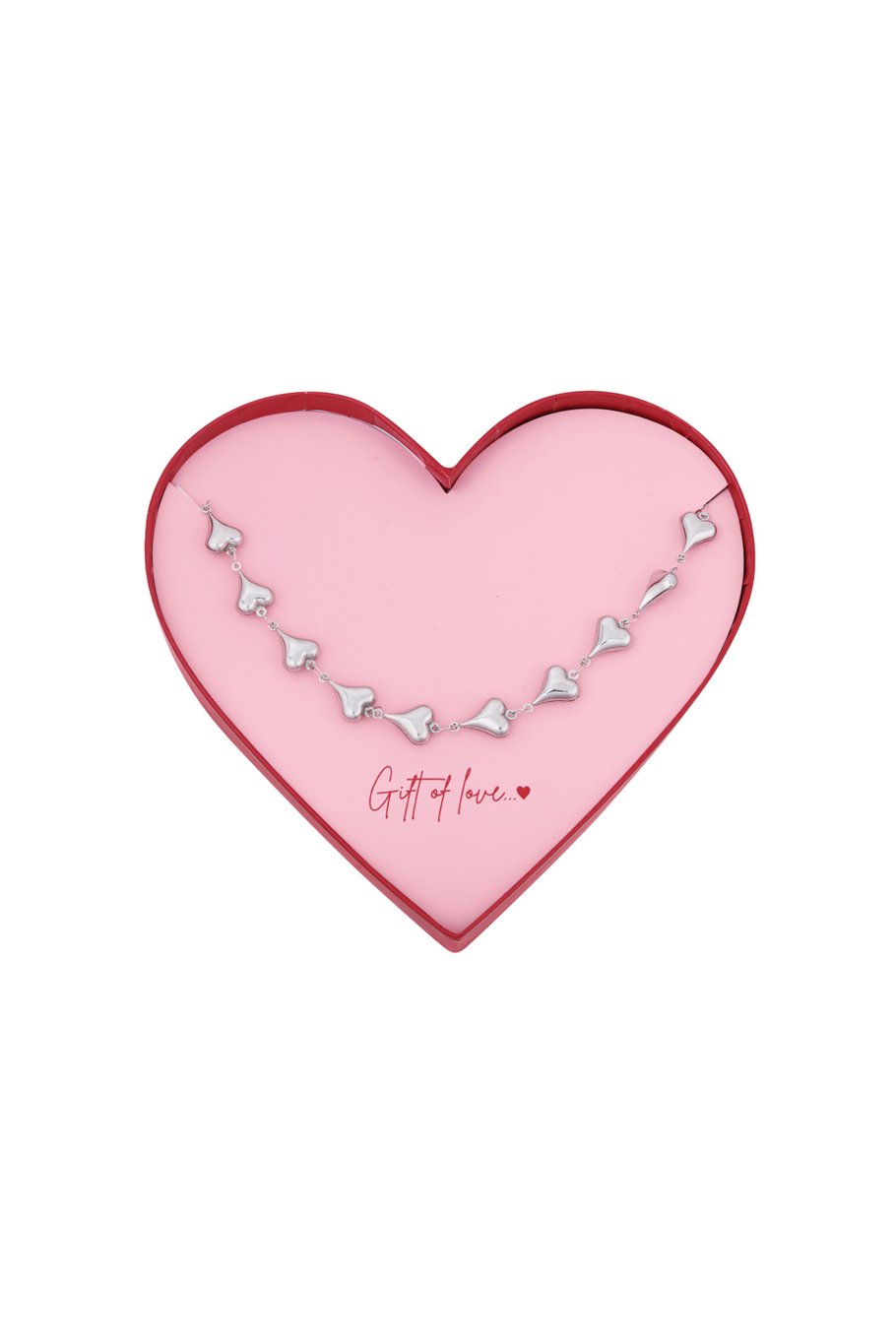Gift of love Stainless steel chain of Love - Silver color 